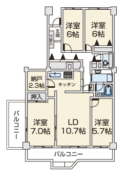 格安間取り制作事例