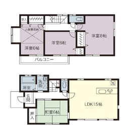 格安間取り制作事例