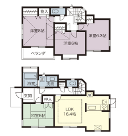 格安間取り制作事例